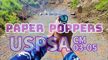 USPSA Classifier CM 03-05 "Paper Poppers" - Carry Optics 2024