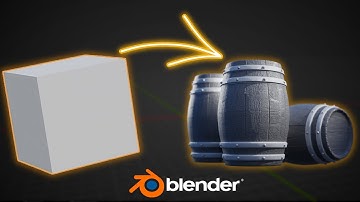 Create a Barrel in Blender in 1 Minute!