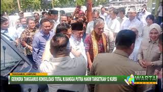 GERINDRA TANGGAMUS KONSOLIDASI TOTAL M RANGGA PUTRA HAKIM TARGETKAN 12 KURSI