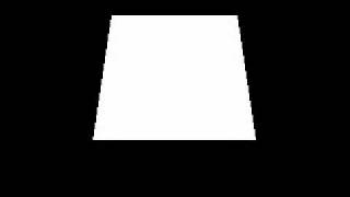 Flatshaded cube in CGA