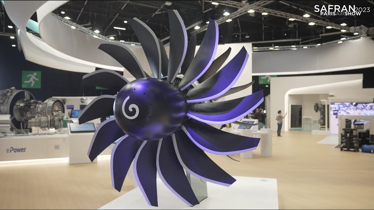 Focus sur le démonstrateur RISE exposé sur le stand Safran YouTube