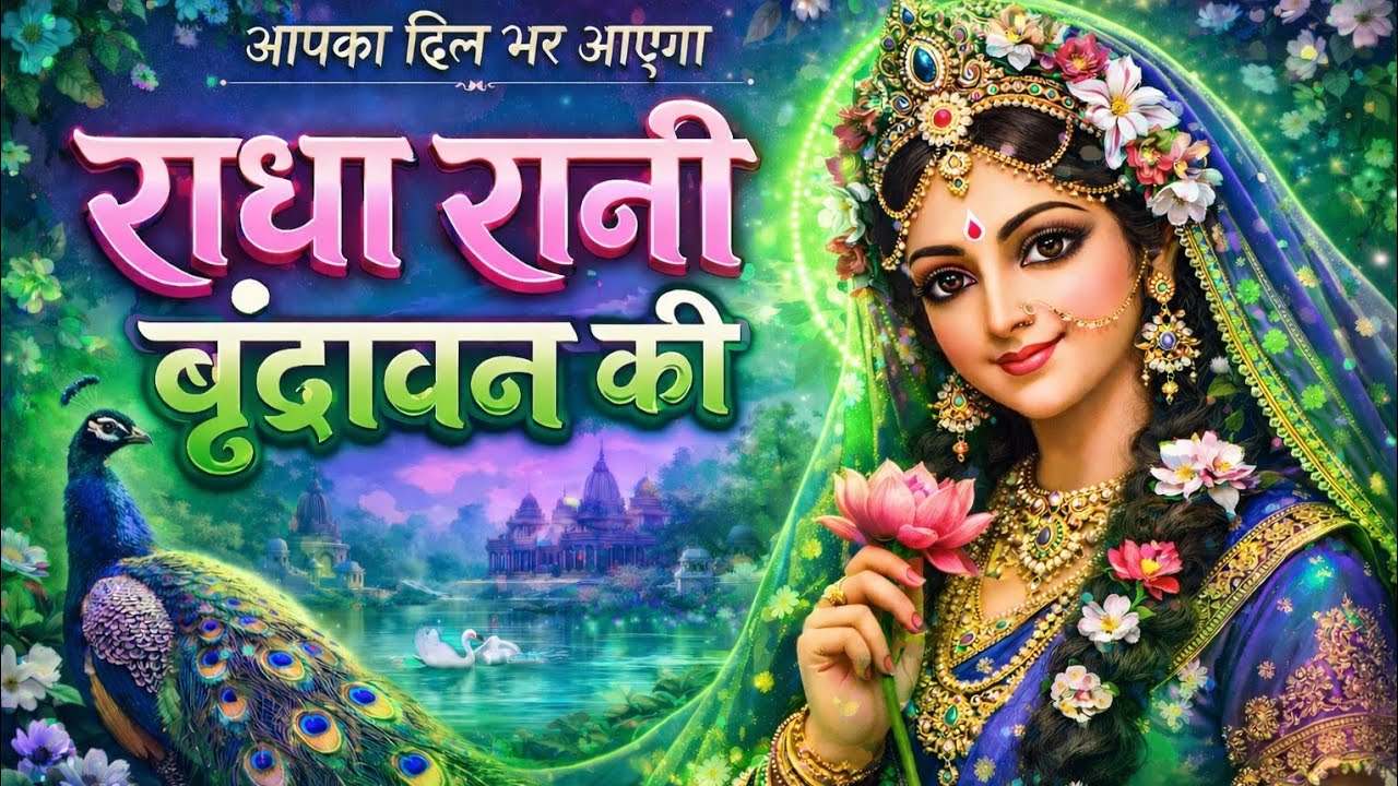 Radha Rani vrindavan ki | राधा रानी वृंदावन की bhajan song | #radha #krishna #rani #veindavan #barsa