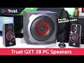 Budget bass trust gaming gxt 38 tytan 21 pc speakers with sound test