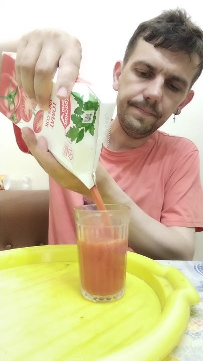 ОБЖОР НА ТОМАТНЫЙ СОК КРАСНАЯ ЦЕНА - YouTube