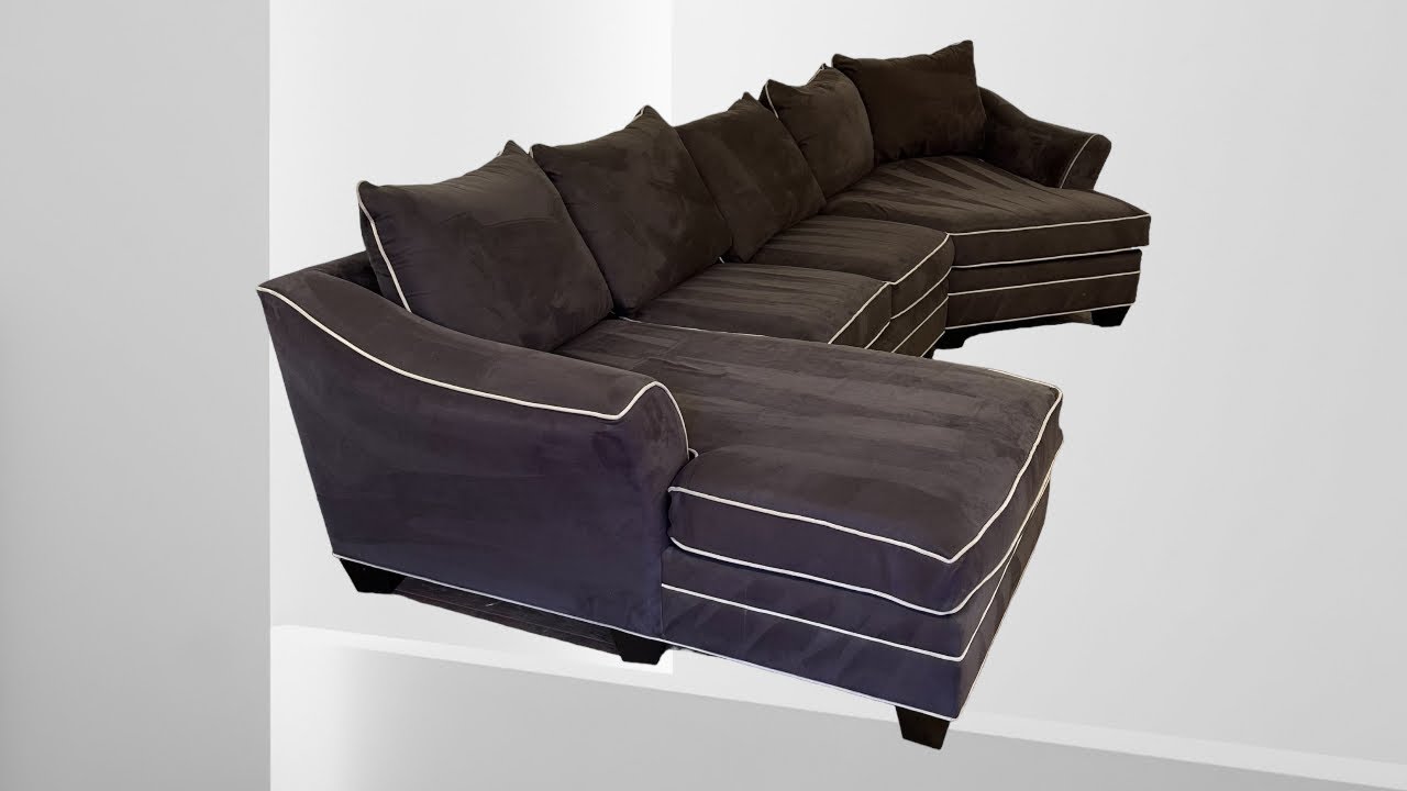 Cuddler Sectional Used Furniture NJ YouTube