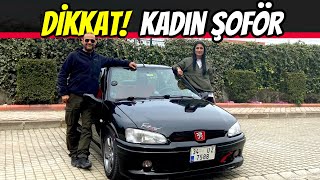 ARABACI KADINLAR | Büşra'nın Peugeot 106 XS | Her Aracını Modifiye Ediyor.