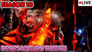 NEW SEASON 10 LIVE! New Drops on Twitch | Dark and Darker