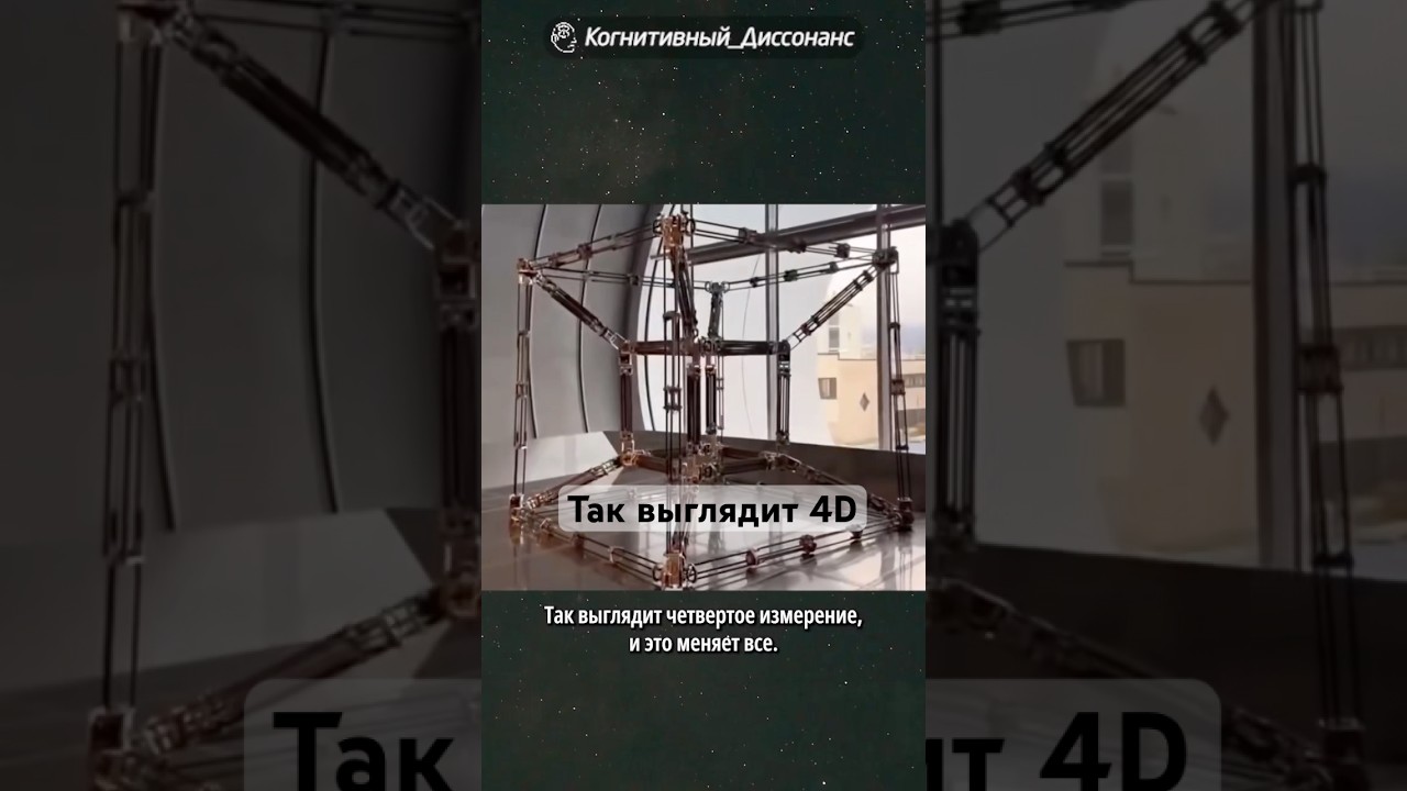 Так выглядит 4D измерение