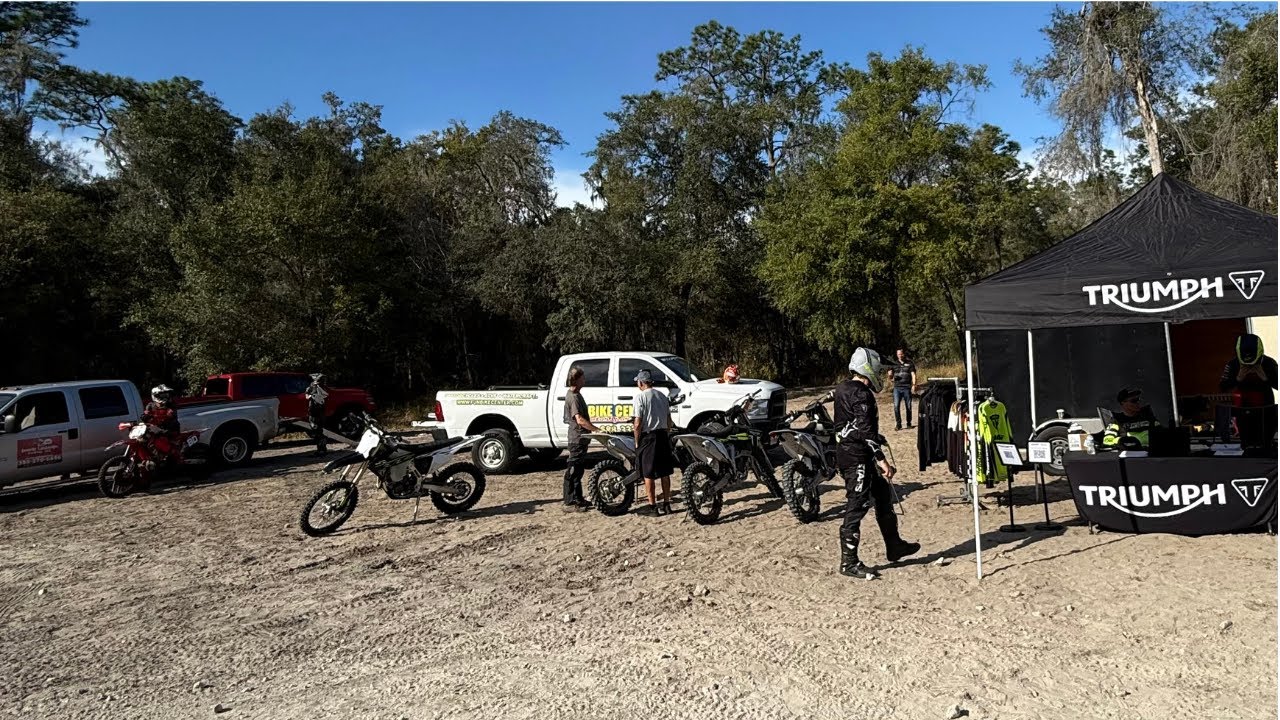 My First Ride of the 2026 Triumph TF-250 E | Epic Demo Day at Croom Motorcycle Area!