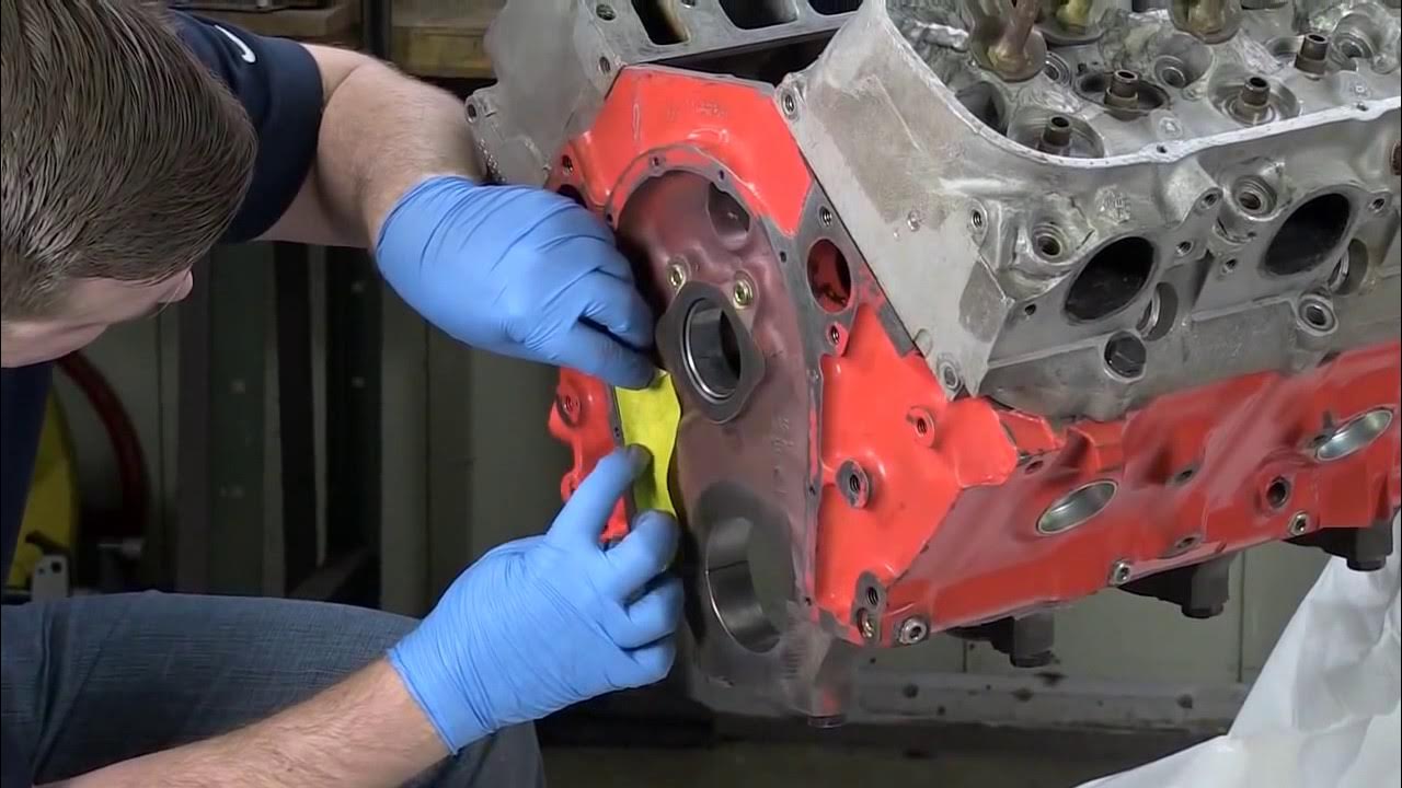 How to Paint Engine With RustOleum Engine Spray Paint YouTube