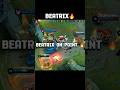 Beatrix headshot 🤯 #mlshort #mlbb #mobilelegends #fyp #beatrix