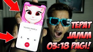 MENGERIKAN LEWAT JAM 03:18 SUBUH TALKING ANGELA BENERAN TELFON DI IPHONE X GW! screenshot 2