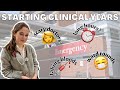 STARTING HOSPITAL PLACEMENT | Tips from a 4th year medical student for your clinical years