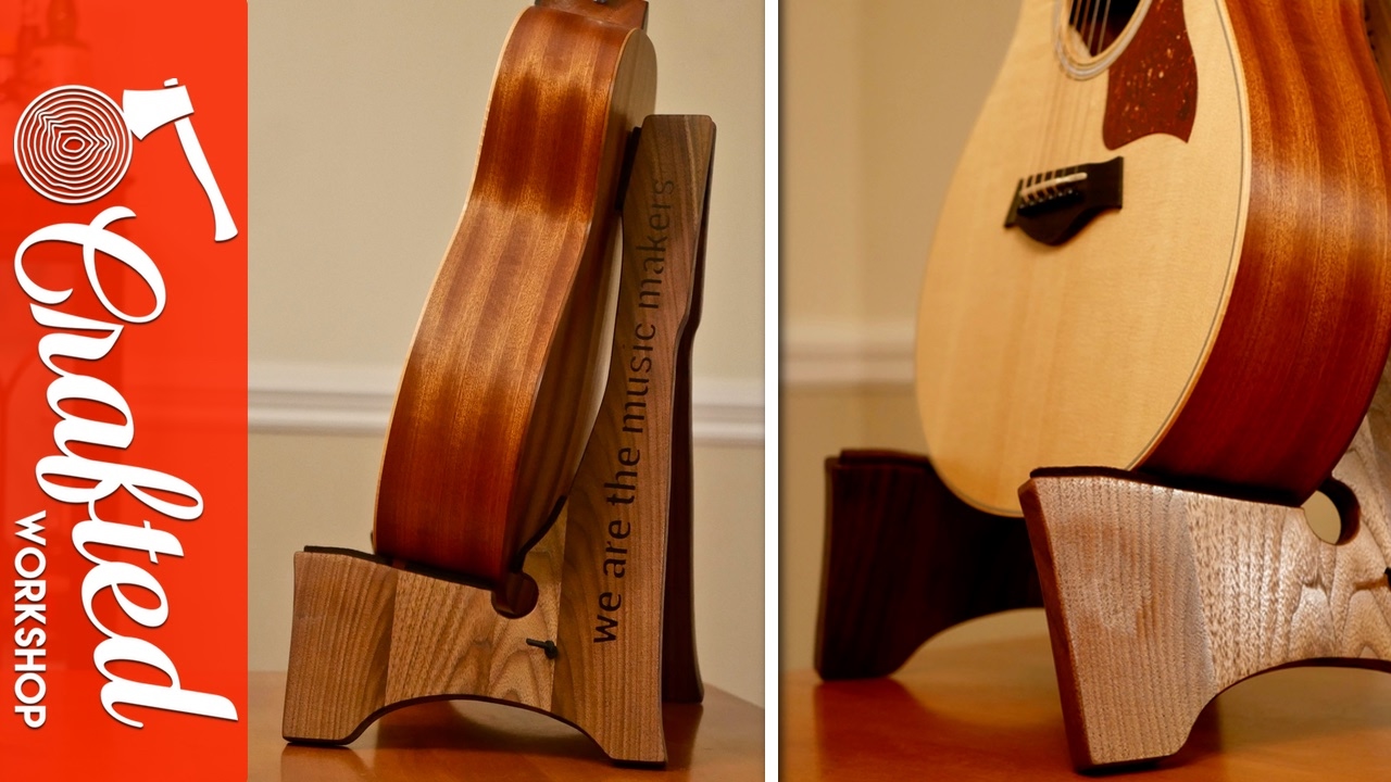 Ukulele Stand  Ukulele stand, Diy guitar stand, Wooden guitar stand