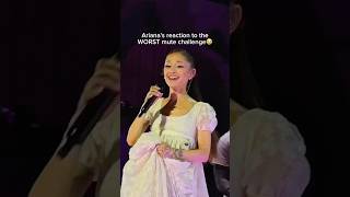 Ariana Grande WORST silence challenge on stage