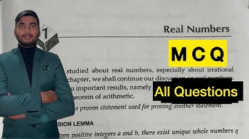 Ex 1 MCQ  || Class 10 || Real Number || RS Aggarwal || CBSE