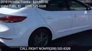 2018 Hyundai Elantra Value Edition for sale in Idaho Falls, Woody Smith Hyundai Idaho Falls