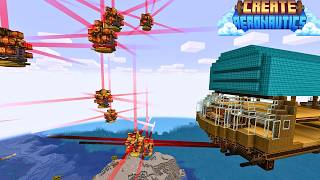 You Said They Were Easy to Avoid... So I Created a Swarm of Mini Mines | Create Aeronautics