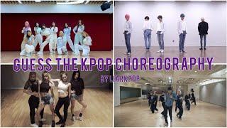 guess the kpop choreography #1