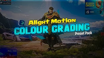Lobby Colour Grading Alight Motion Preset || Colour Grading Like Daku Gaming XML
