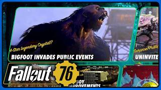 🔴 The Big Foot & Big Bug Investigation | Fallout 76