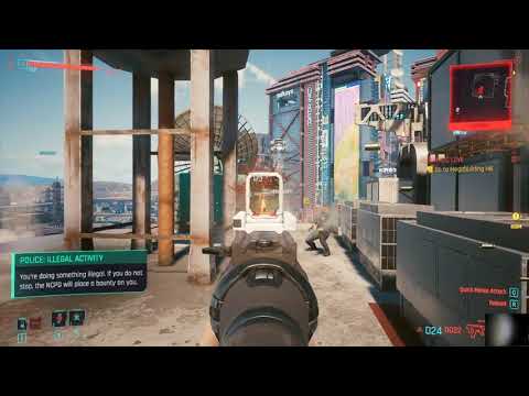 Cyberpunk 2077 - How bad the cop spawning issue is