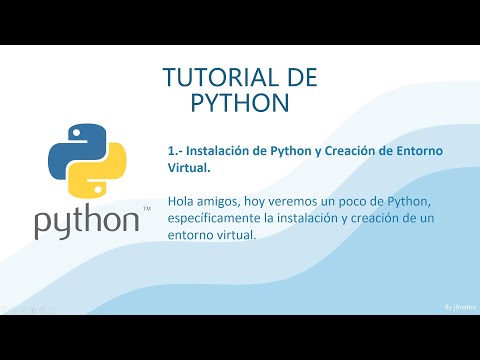01 Python - Instalación y entorno virtual