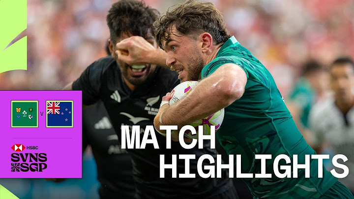 Ireland STUN the All Blacks 🤯 | v New Zealand | HSBC SVNS Singapore 2025 | Men's Match Highlights