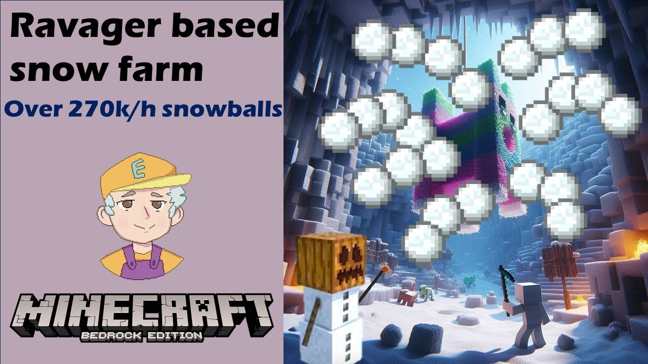 Ravager Snow Farm 270k+/h (version 1.21+)