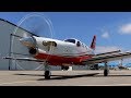 TBM850: Flying Fast, Far, and High! Mini Airliner - RVSM FL300 + Tough CrossWind Landing