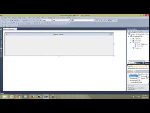 Creating a Splash Screen in C# - YouTube