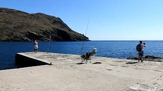 Port Bou 31-7-2023. El azul.