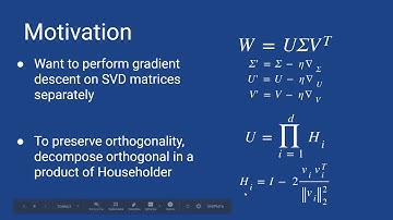 What if neural networks had SVDs?