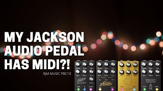 MY Jackson Audio PEDAL DOES MIDI?!?!?