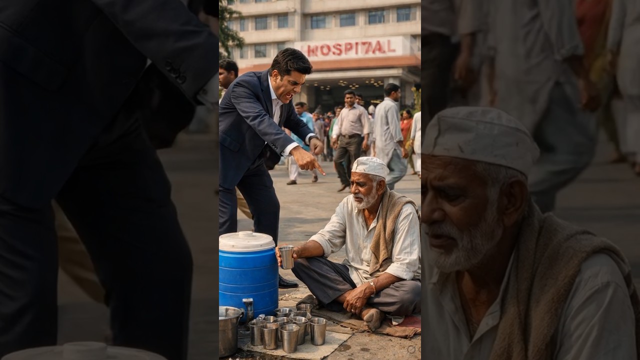 Everyone ignored the poor old man… but the truth made everyone cry! 💔 #shorts #emotional #respect