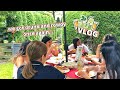 what 6 girls do at a bbq | vlog