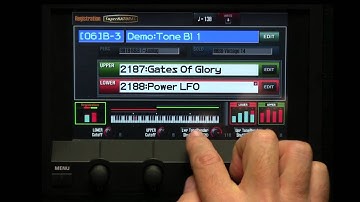 Roland JUPITER-80 Video Tutorial - Part 15 - Tone Blender (Part 1)