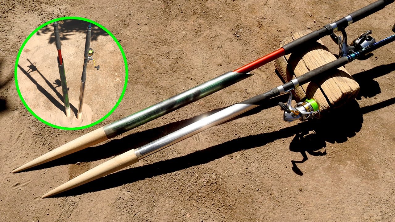 держатель удочки 100% ручной работы | рыбацкая команда