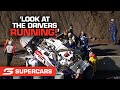 FLASHBACK: Drivers rush to help Lowndes after mega crash | Supercars 2021