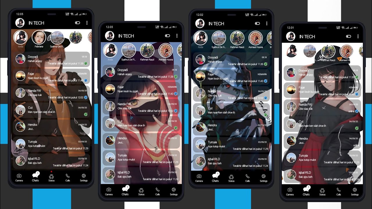 KUMPULAN TEMA WHASTAPP AERO KARTUN ANIME TERBARU 2022