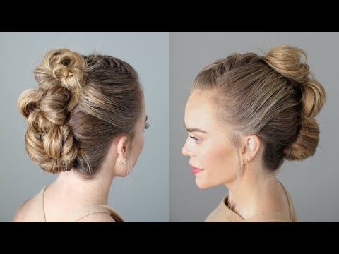 10 Quick and easy hairstyles for short hair | Patry Jordan - YouTube