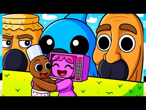 Sprunki Lily and Brud go down the FORBIDDEN SLIDES of Italian Brianrot! 😝