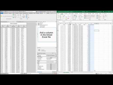 Add new parameters to a Revit model from an Excel file