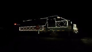 Children See Santa On Christmas Train To The North Pole