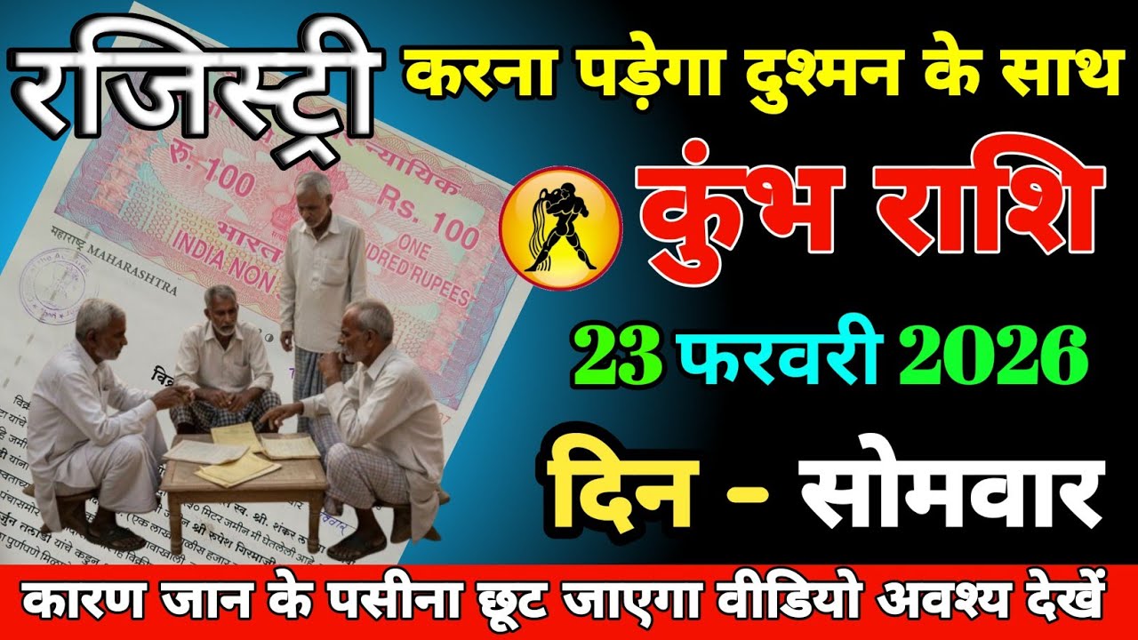 #kumbh ।। रजिस्ट्री करना पड़ेगा दुश्मन के साथ ।। कारण जान के पसीना छूट जाएगा वीडियो अवश्य देखें 