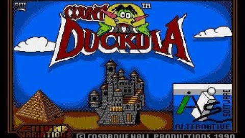 Count Duckula Review for the Commodore Amiga by John Gage