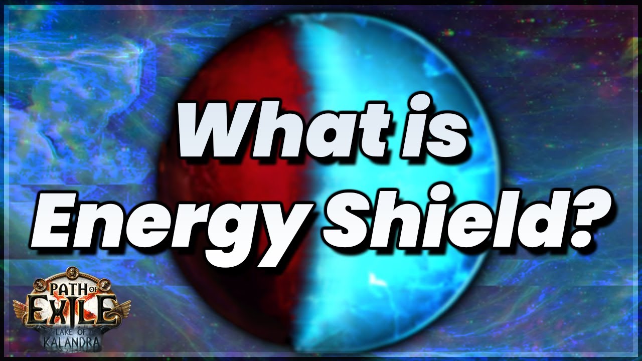 Path of Exile Guide Energy Shield YouTube