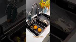 #waterfallkitchensink #trendingsink #sinkfactory #rainfallkitchensink #highendsink 8618938772572