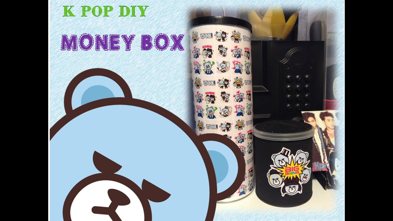 KPOP DIY Cómo hacer una alcancía (BIGBANG) camera iphone 8 plus apk