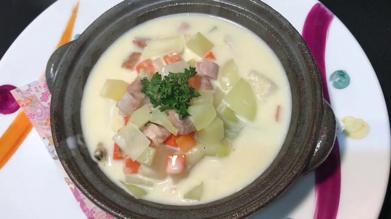 Direct from the Pro] Super Easy! How to Make Clam Chowder - YouTube